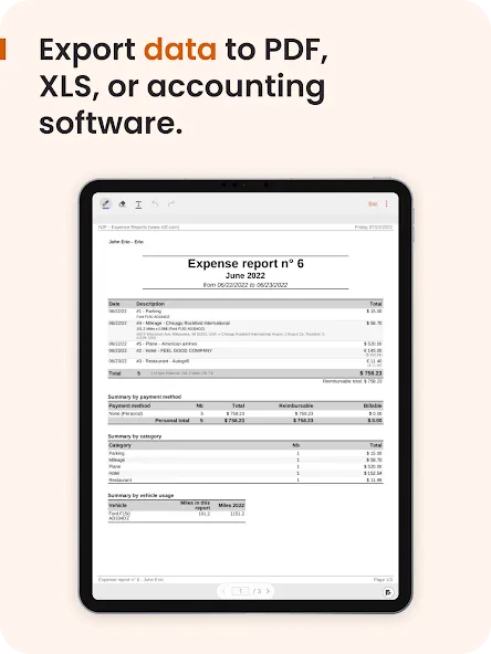 N2F - Expense Reports screenshot 12