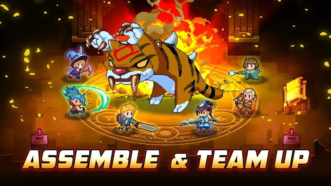 Guardian War: RPG Pixel Hero screenshot 8