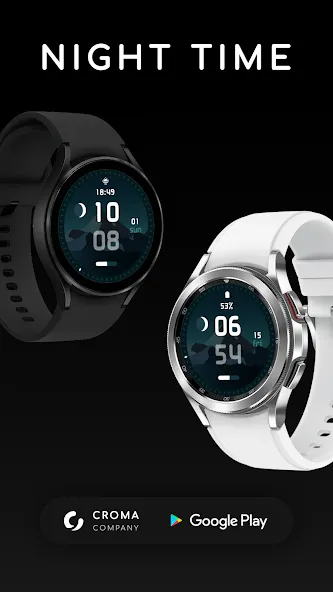 Night Time for Wear OS screenshot 1