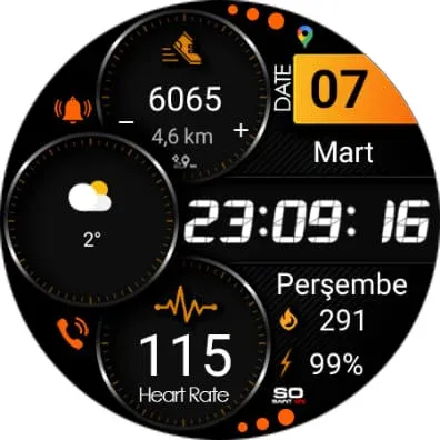SO1K11 Sport Watchface screenshot 32