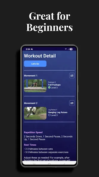 Hybrid Calisthenics - Fitness screenshot 3