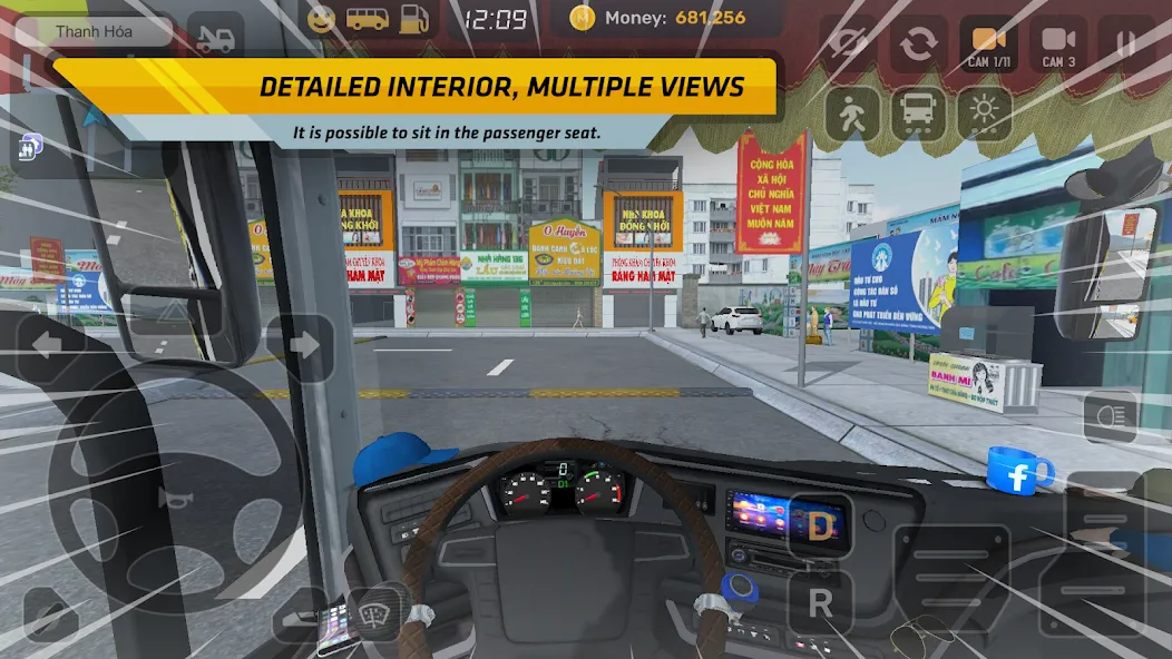 Coach Bus Simulator Vietnam screenshot 7
