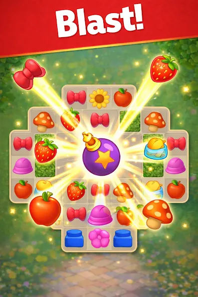 Jardin Match 3 - Déco Maison screenshot 3