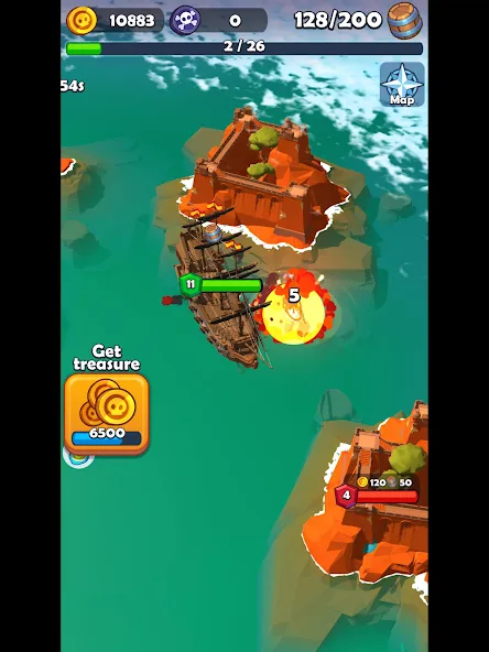 Pirate Raid - Caribbean Battle screenshot 14