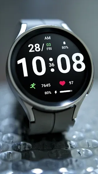 ZKin Watch Minimalist Black screenshot 7