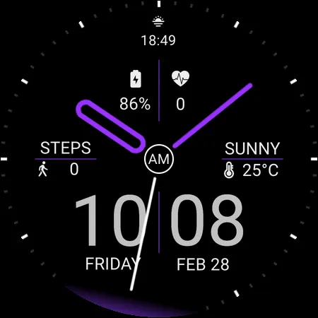 Magical Sweep Watch Face screenshot 10