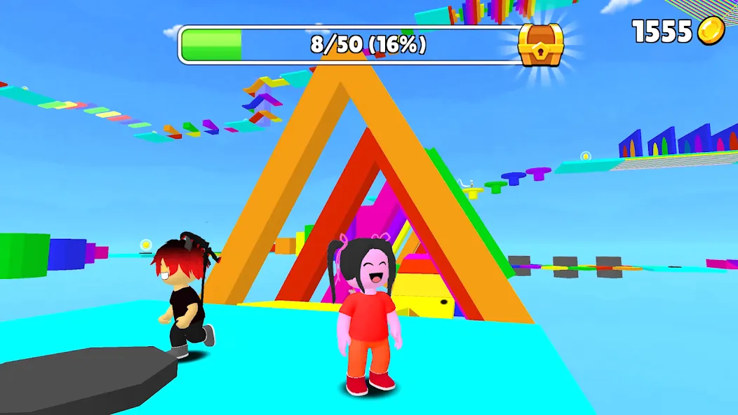 Obby Parkour - Runner Games 3D screenshot 1