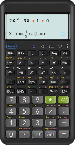 공학용 계산기 – 단계별 풀이 screenshot 2