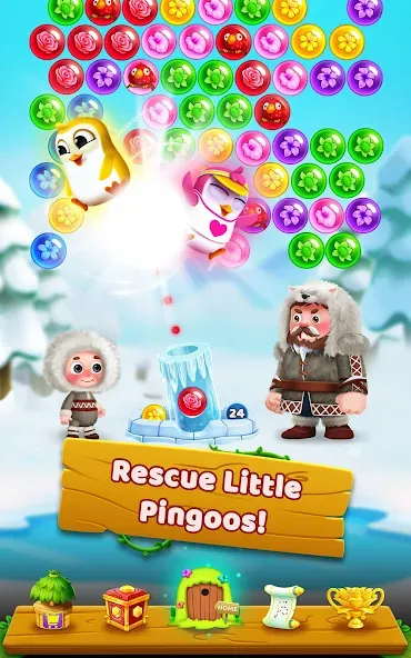 Bubble Shooter Flower Blossom screenshot 11