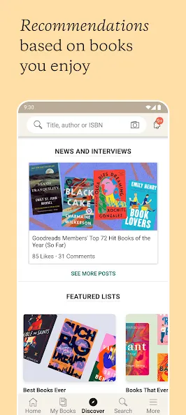 Goodreads: Book Tracker & More screenshot 2