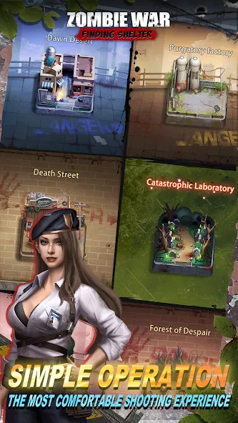 Zombie War : Finding shelter screenshot 3