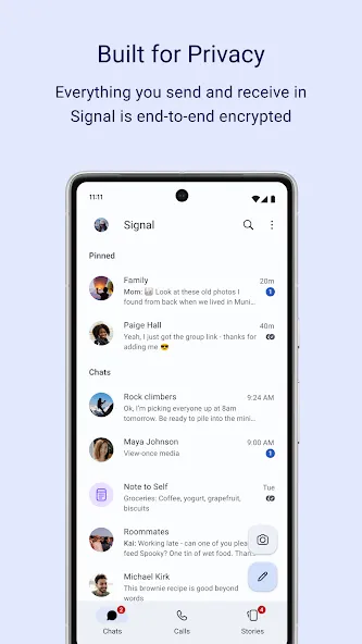 Signal Private Messenger screenshot 1