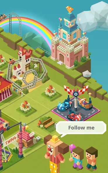 Merge Tycoon: 2048 Theme Park screenshot 9