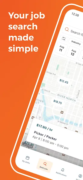 JobStack for Work | Daily Pay screenshot 1