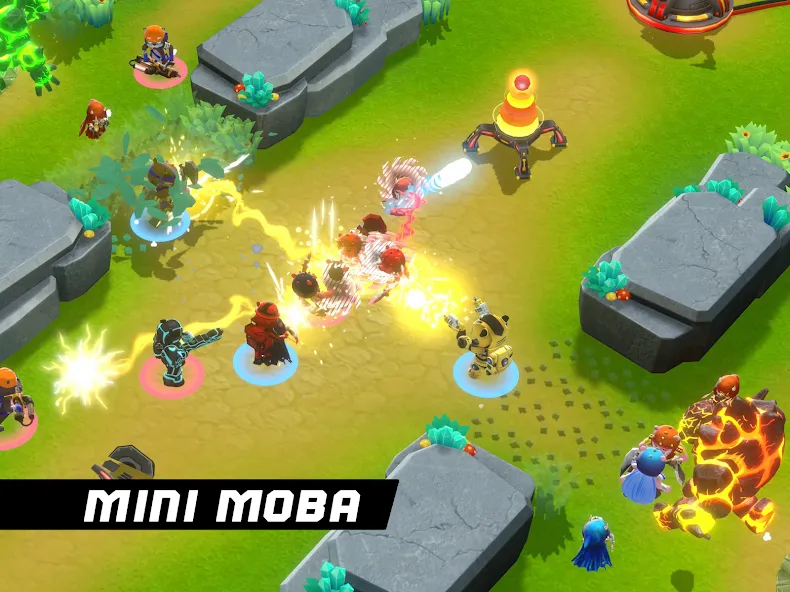 BATTLE BEARS HEROES Mini MOBA screenshot 10