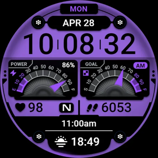 OMG 355 Digital Watch Face screenshot 26