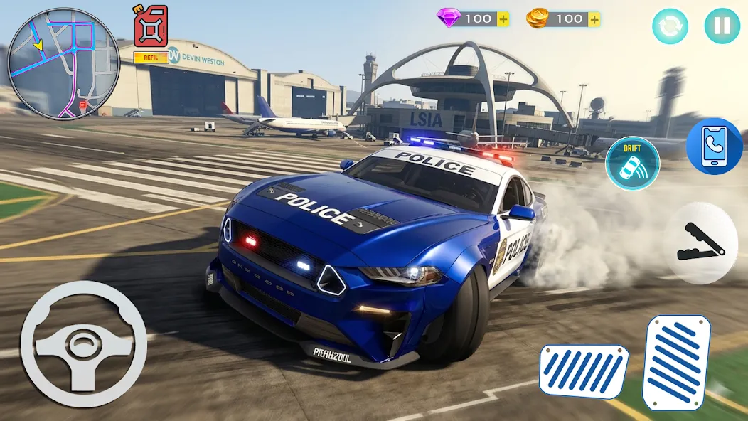 Police Car Chase: Cop Sim screenshot 4