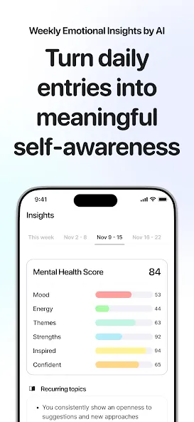 Justly: AI Journal, AI Therapy screenshot 4
