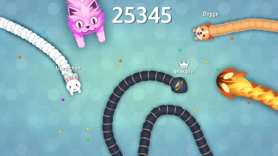 Snake.io Jogos .io da Cobra.io screenshot 1