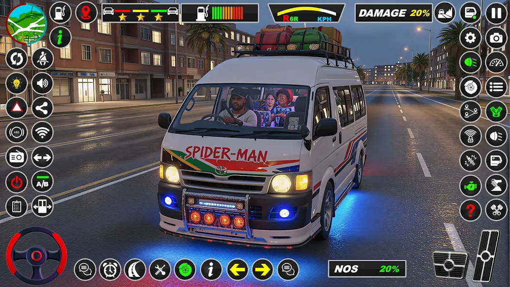 Mini Coach Bus Euro Bus game screenshot 1