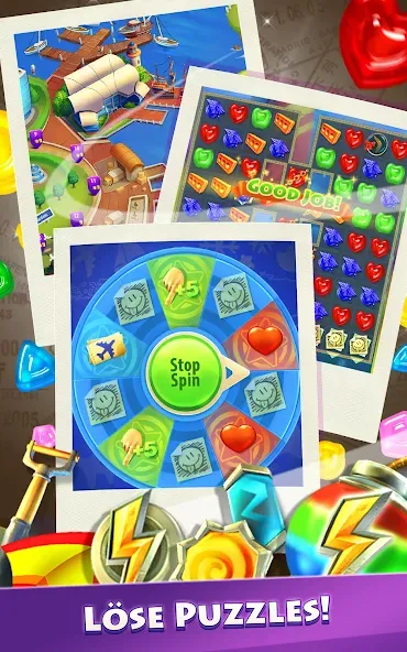 Gummy Drop! Match 3 & Puzzle screenshot 9