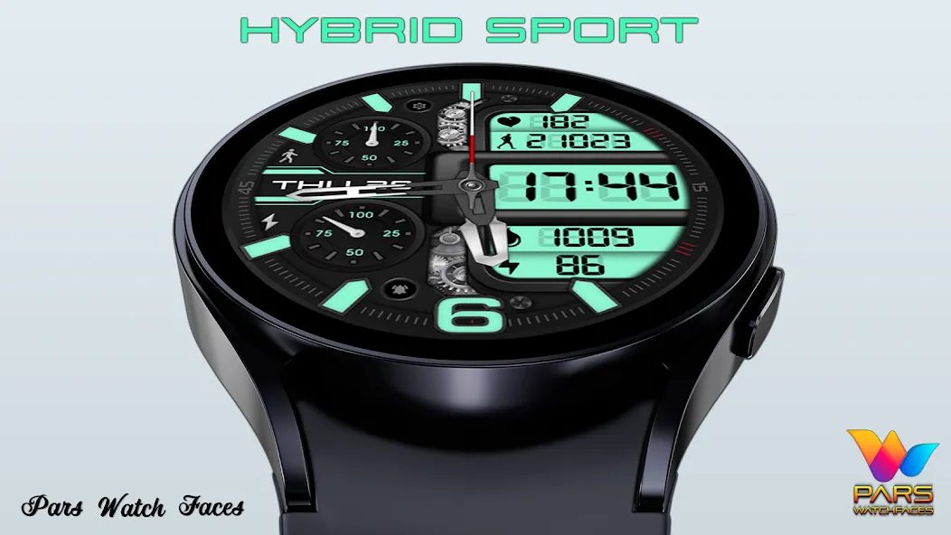 Hybrid Sport Watch Face screenshot 4
