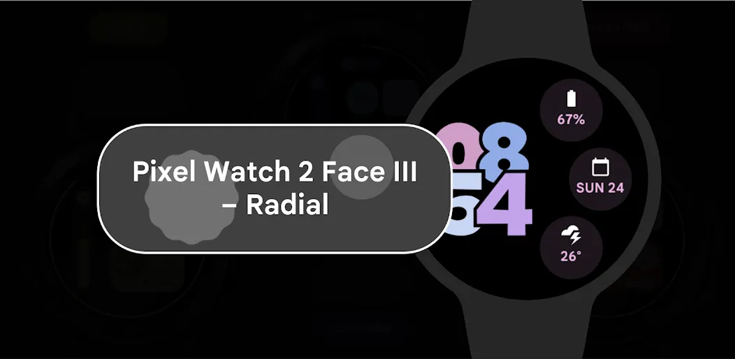 Pixel Watch 2 Face III screenshot 7