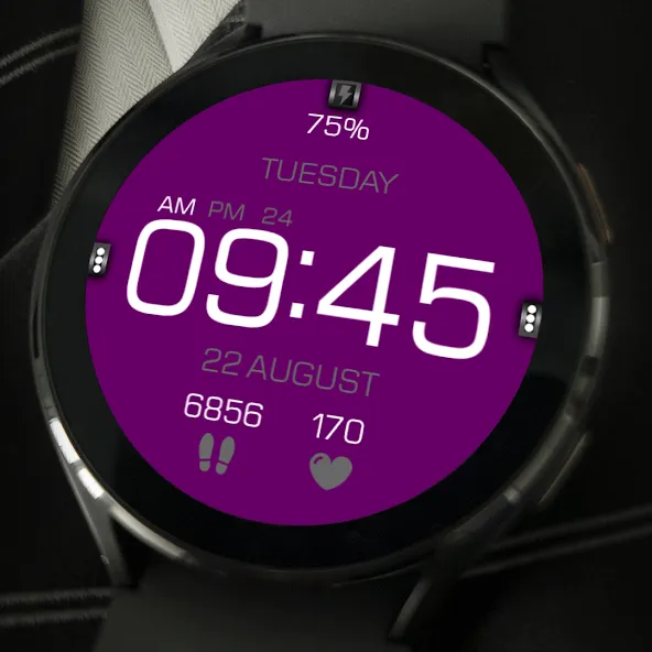 Key056 Digital Watch Face screenshot 4