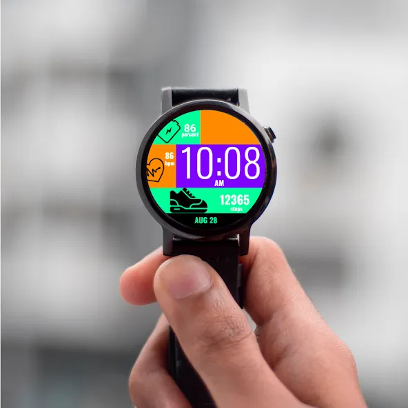 Bubble Gum Watch Face screenshot 4