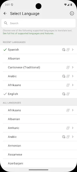 Microsoft Traductor screenshot 1