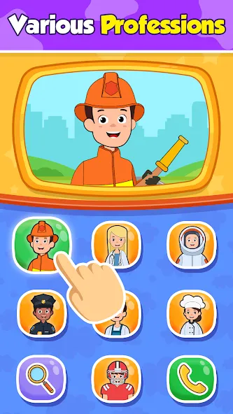 Toy Phone Baby Learning games screenshot 2