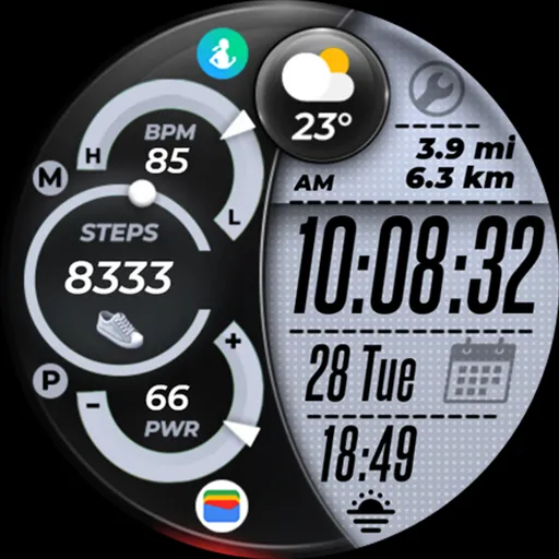OMG 289 - Digital Watch Face screenshot 28