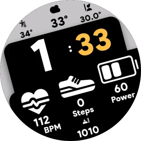 Modular Tiles - Watch face screenshot 11