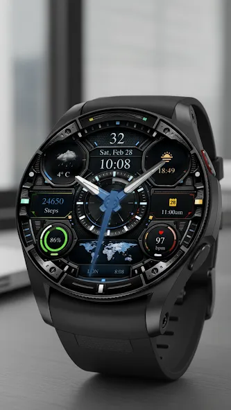ChronoSphere watchface mono17 screenshot 6