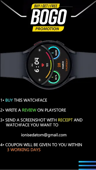 IA106 Digital Sport Watchface screenshot 6