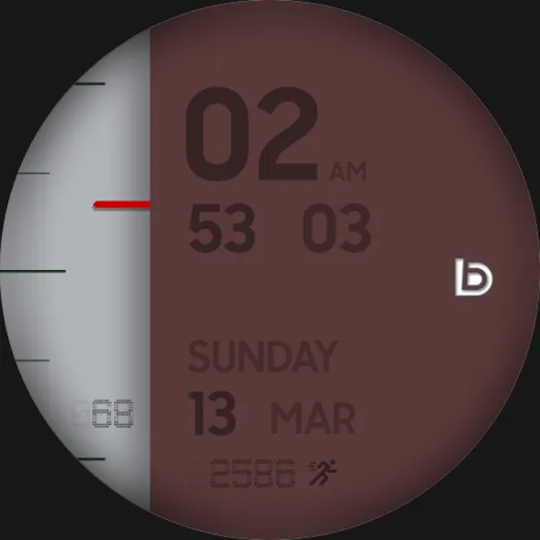 DB1203 Aero Digital Watch Face screenshot 12