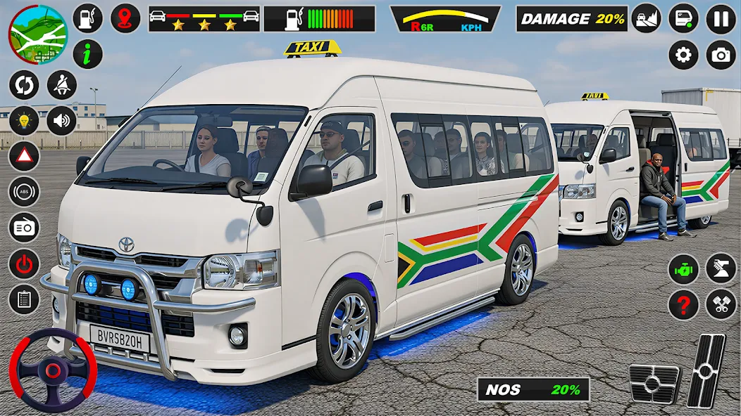 Mini Coach Bus Game Van Game screenshot 7