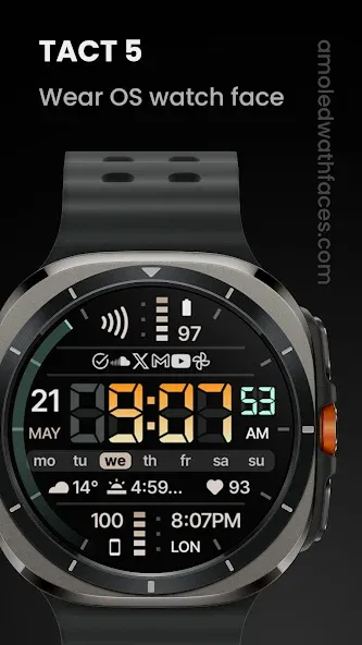 TACT 5 Watch Face screenshot 1