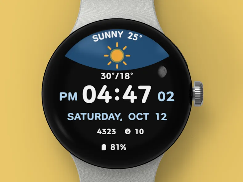 AWD CUTE S watch face screenshot 3