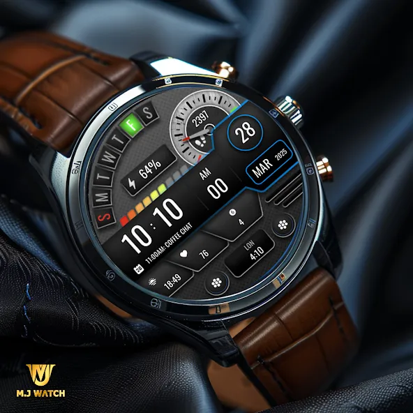 MJ168 Digital Sport Watch Face screenshot 4