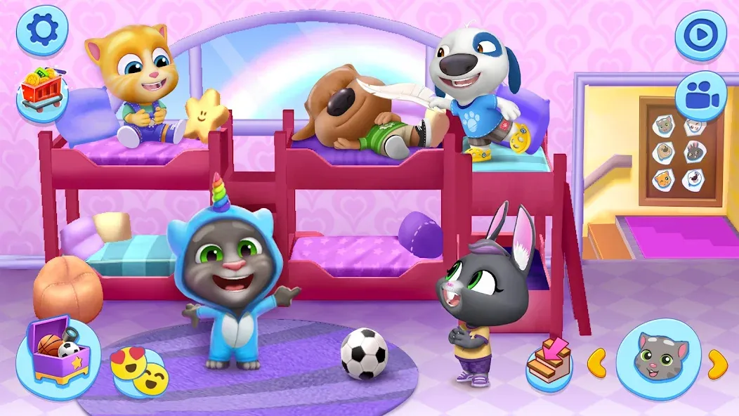 Meu Talking Tom: Amigos screenshot 3