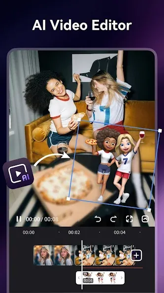 Video Maker Music Video Editor screenshot 1