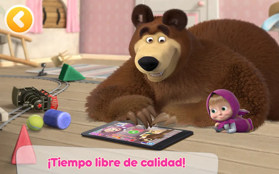 Masha y el Oso: Juego de Bebes screenshot 13