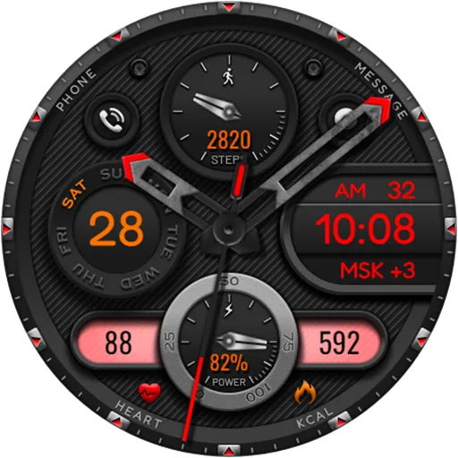DETERANO CTS86 Watch face screenshot 18