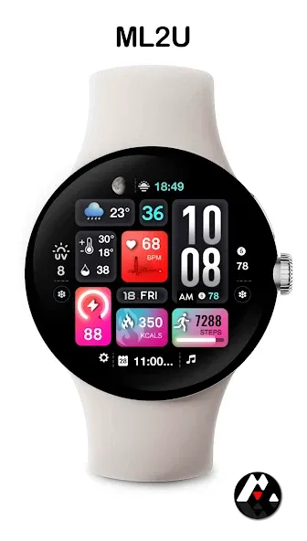 ML2U 242 Watch Face screenshot 8