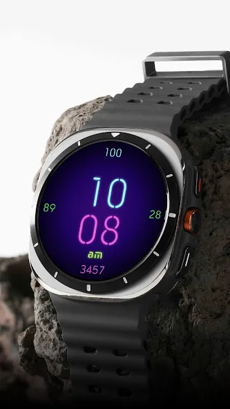 Neon Watch Face screenshot 3
