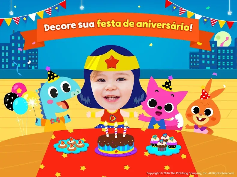 Pinkfong Festa de Aniversário screenshot 7