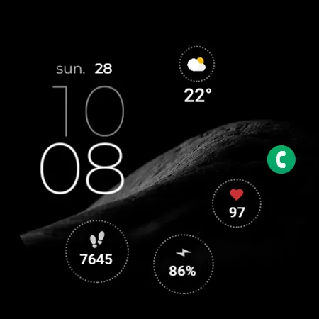 TVV Minimal 3 Watch Face screenshot 7