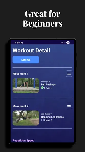 Hybrid Calisthenics - Fitness screenshot 11