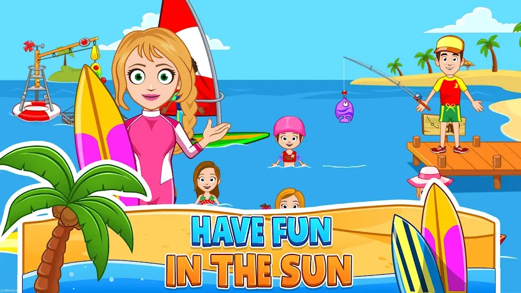 My Town : Beach Picnic screenshot 3